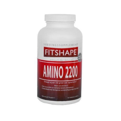Fitshape amino 2200 mg 325tab  drogist