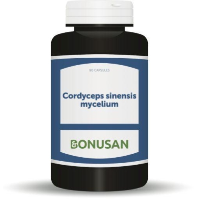 Bonusan cordyceps sinensis mycelium 90cap  drogist