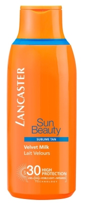 Foto van Lancaster sun beauty velvet milk body spf30 175ml via drogist