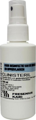 Foto van Fresenius clinisteril spray 100 ml 24x100 via drogist