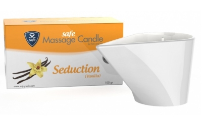 Foto van Safe massage kaars seduction 100gr via drogist
