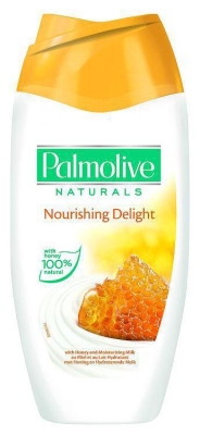 Foto van Palmolive natural douche melk & honing 250ml via drogist