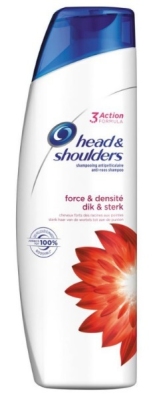 Foto van Head&shoulders shampoo dik&sterk 280ml via drogist