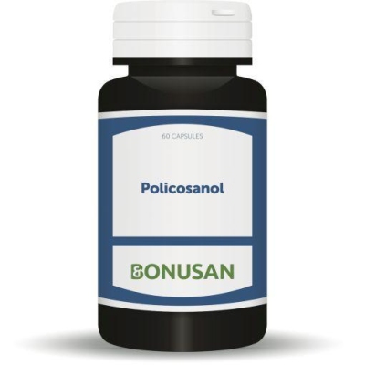 Foto van Bonusan policosanol 60 capsules via drogist