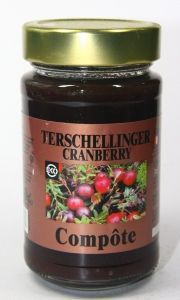 Terschellinger cranberry compote eko 6 x 6 x 225g  drogist