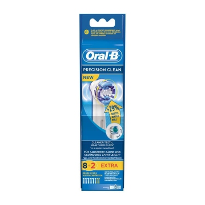 Oral-b opzetborstel precision clean 8+2 gratis 10st  drogist