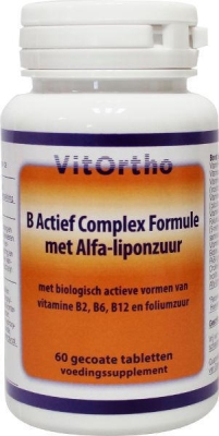 Vitortho b actief complex formule 60tab  drogist
