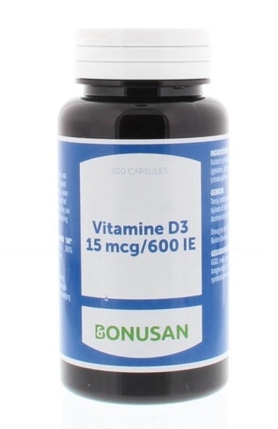 Bonusan vitamine d3 15mcg 300sft  drogist