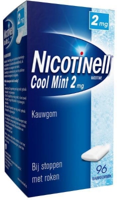 Nicotinell nicotine kauwgom mint 2mg 96st  drogist