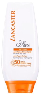 Foto van Lancaster sun control anti-ageing & dark sports body spf50 125ml via drogist