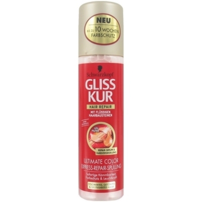 Gliss kur gliss-kur anti-klit spray - ultimate color 200 ml.  drogist