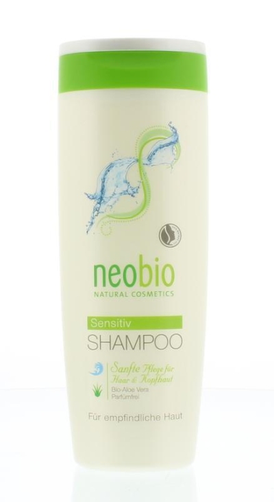 Foto van Neobio shampoo sensitiv 250ml via drogist
