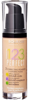 Bourjois 123 perfect foundation 53 light beig 30ml  drogist
