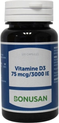 Bonusan vitamine d3 75 mcg 3000ie 120sft  drogist
