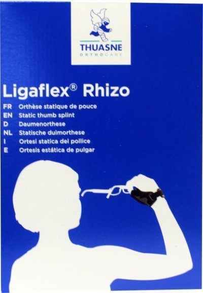 Thuasne ligaflex rhizo antraciet rechts maat 2 1st  drogist