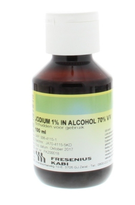 Fresenius jodiumtinctuur 1% 100ml  drogist