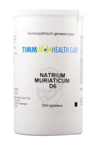 Foto van Timm health care natrium muriaticum d6 8 300tab via drogist