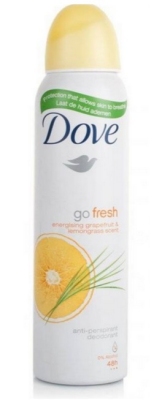 Dove deospray go fresh grapefruit 150ml  drogist