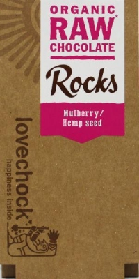 Lovechock rock mulberry hempseed bio 80g  drogist