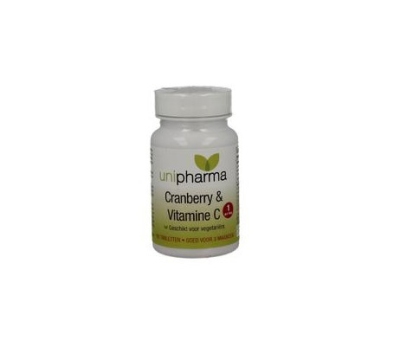 Unipharma cranberry & vitamine c 90tb  drogist