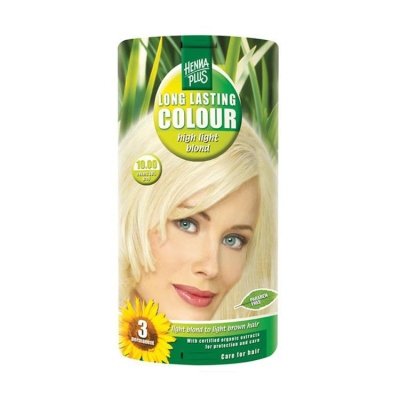 Hennaplus haarkleuring long lasting colour 10 high light blond 100ml  drogist