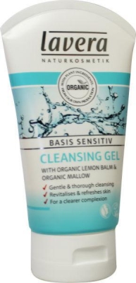 Lavera basis sensitive cleansing gel 125ml  drogist