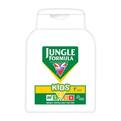 Foto van Jungle formula kids lotion 125ml via drogist