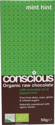 Conscious raw mint hint 50g  drogist