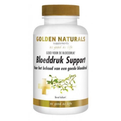 Golden naturals bloeddruk support 60cap  drogist