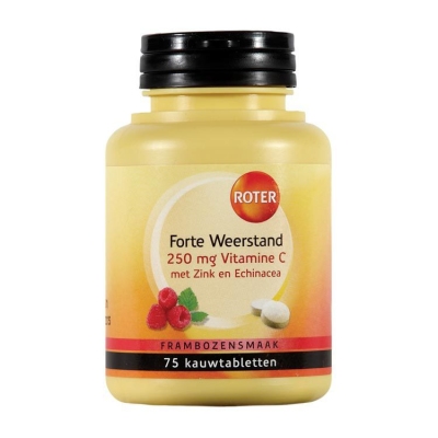 Roter vitamine c weerstand forte 250mg 75tb  drogist
