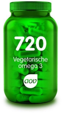 Foto van Aov 720 vegetarische omega 3 60cap via drogist