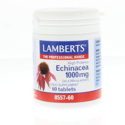 Foto van Lamberts echinacea 1000 mg 60tab via drogist
