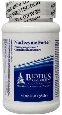 Foto van Biotics nuclezyme forte 90cap via drogist
