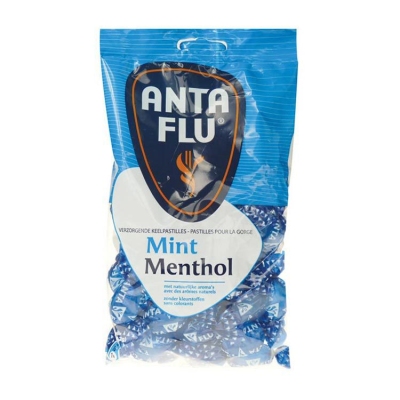 Foto van Anta flu pastilles menthol mint 18 x 175g via drogist