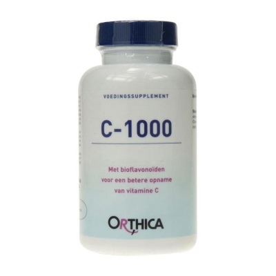 Foto van Orthica vitamine c1000 90tab via drogist