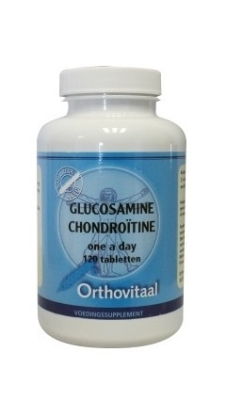 Foto van Orthovitaal glucosamine/chondroitine 1500/500mg 120tab via drogist