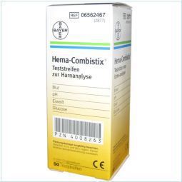 Bayer hema combistix strips urine 50st  drogist