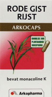 Foto van Arkocaps rode gist rijst 45cap via drogist