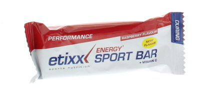 Foto van Etixx energy sport bar red fruit 12 x 40 gram via drogist