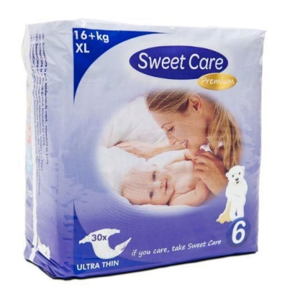 Sweetcare sweetcare premium xl maat 6 16+ kg 30st  drogist