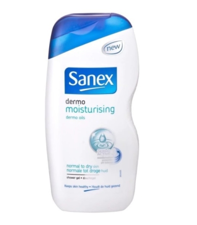 Foto van Sanex douchegel dermo moisturising 250ml via drogist