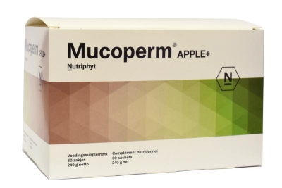 Nutriphyt mucoperm apple+ 60zk  drogist