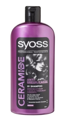 Foto van Syoss shampoo ceramide 500ml via drogist