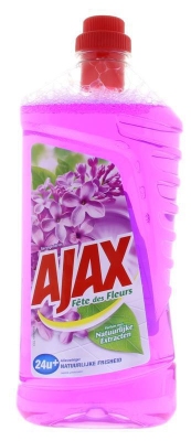 Foto van Ajax allesreiniger seringbries 1250ml via drogist