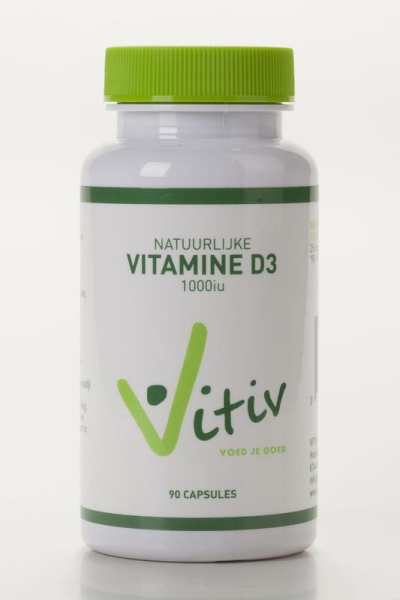 Foto van Vitiv vitamine d3 180ca via drogist