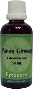 Foto van Fytocura panax ginseng extract tinctuur 50ml via drogist
