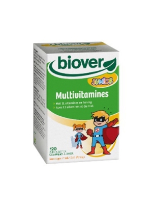 Foto van Biover junior multivitamine 120tb via drogist