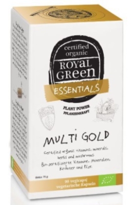 Foto van Royal green essentials multi gold 90cap via drogist