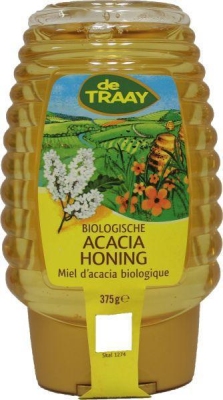 Traay acacia honing knijpfles eko 375ml  drogist