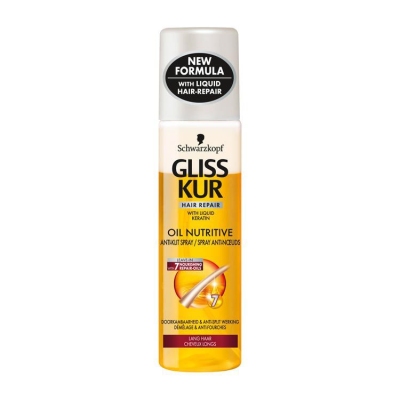 Gliss kur anti-klitspray oil nutritive 200ml  drogist